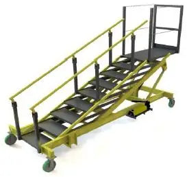 Adjustable Height Ladder