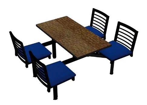 Cafeteria Table Cebra Cluster Units