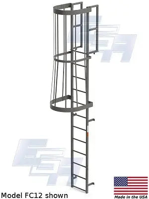 Fixed Vertical and Cage Ladders (FC & FC Series)