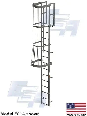 Fixed Vertical and Cage Ladders (FC & FC Series)