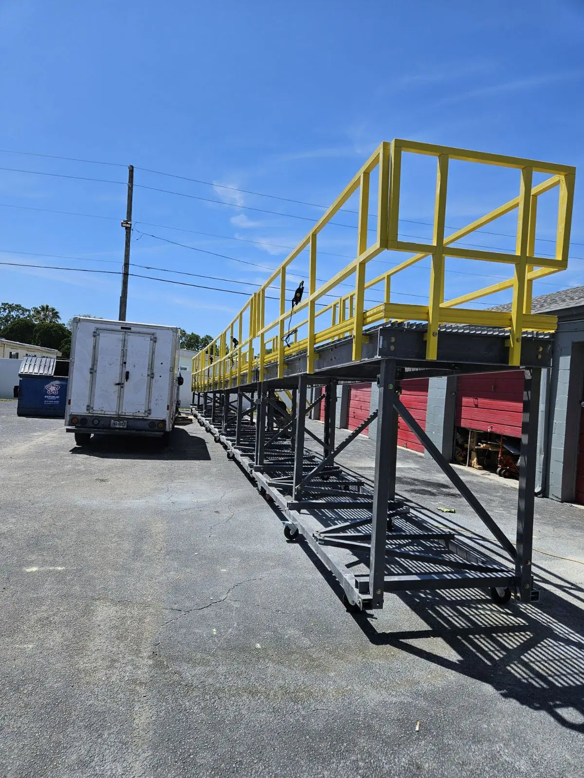 Custom Aircraft Maintenance Stand