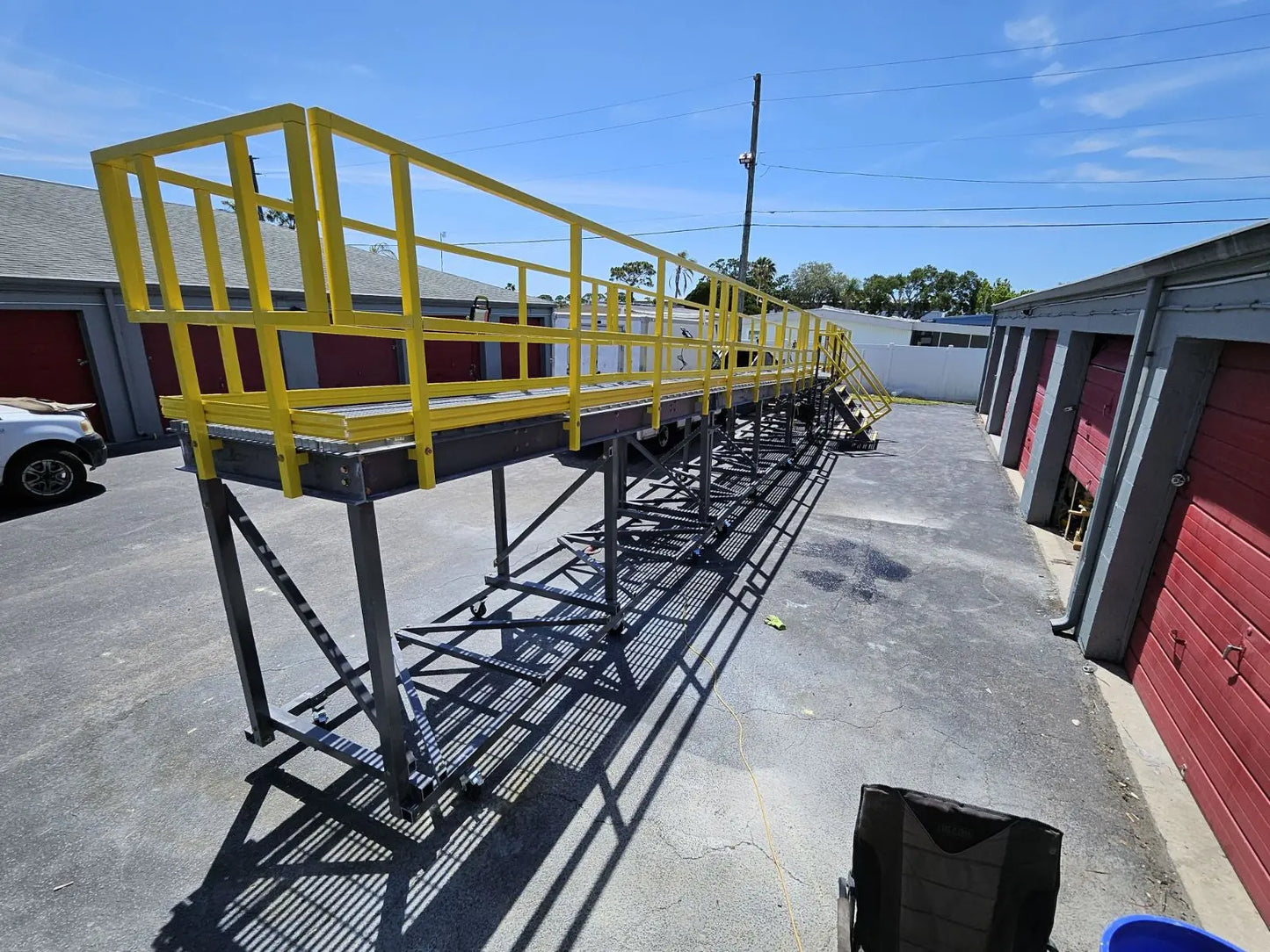 Custom Aircraft Maintenance Stand