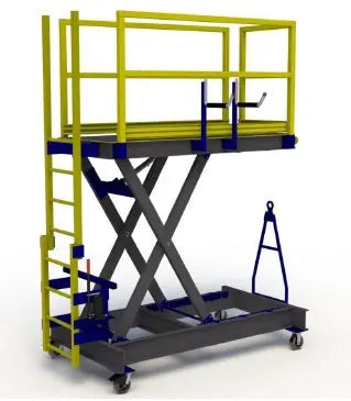 FRP Composite B4 Aircraft Maintenance Stand