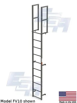 Fixed Vertical and Cage Ladders (FC & FC Series)