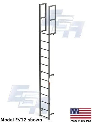 Fixed Vertical and Cage Ladders (FC & FC Series)
