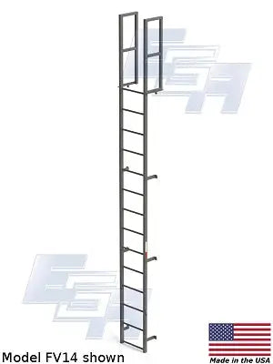 Fixed Vertical and Cage Ladders (FC & FC Series)