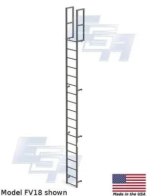 Fixed Vertical and Cage Ladders (FC & FC Series)