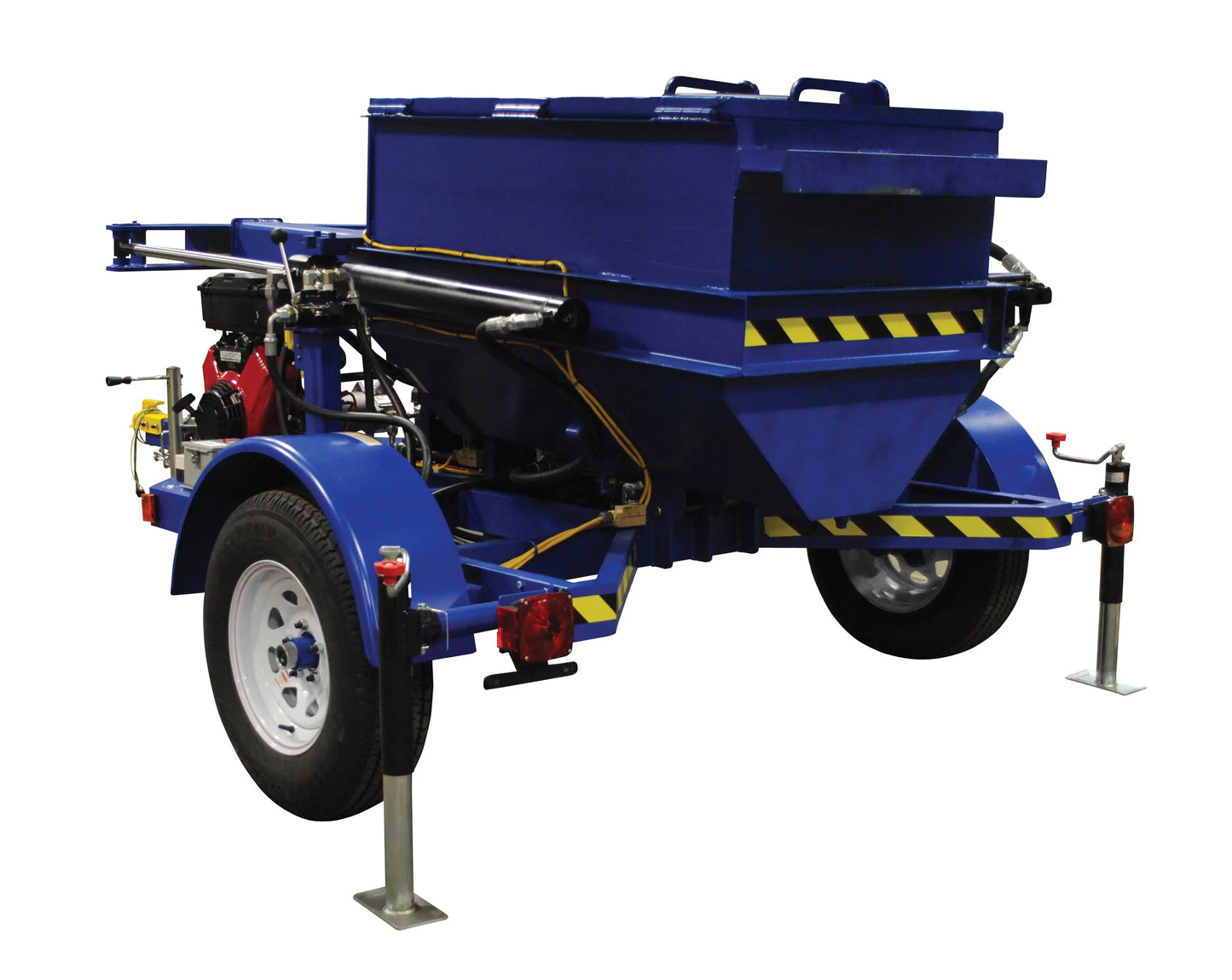 Mobile Gasoline Drum Crusher