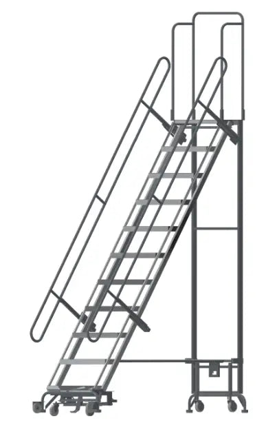 Hybrid Foldable Ladder with Docking Station