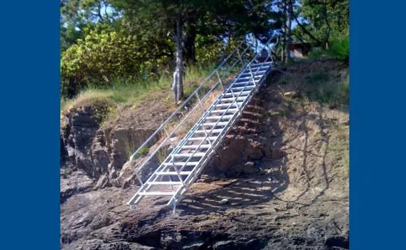 Removable Aluminum Stairways