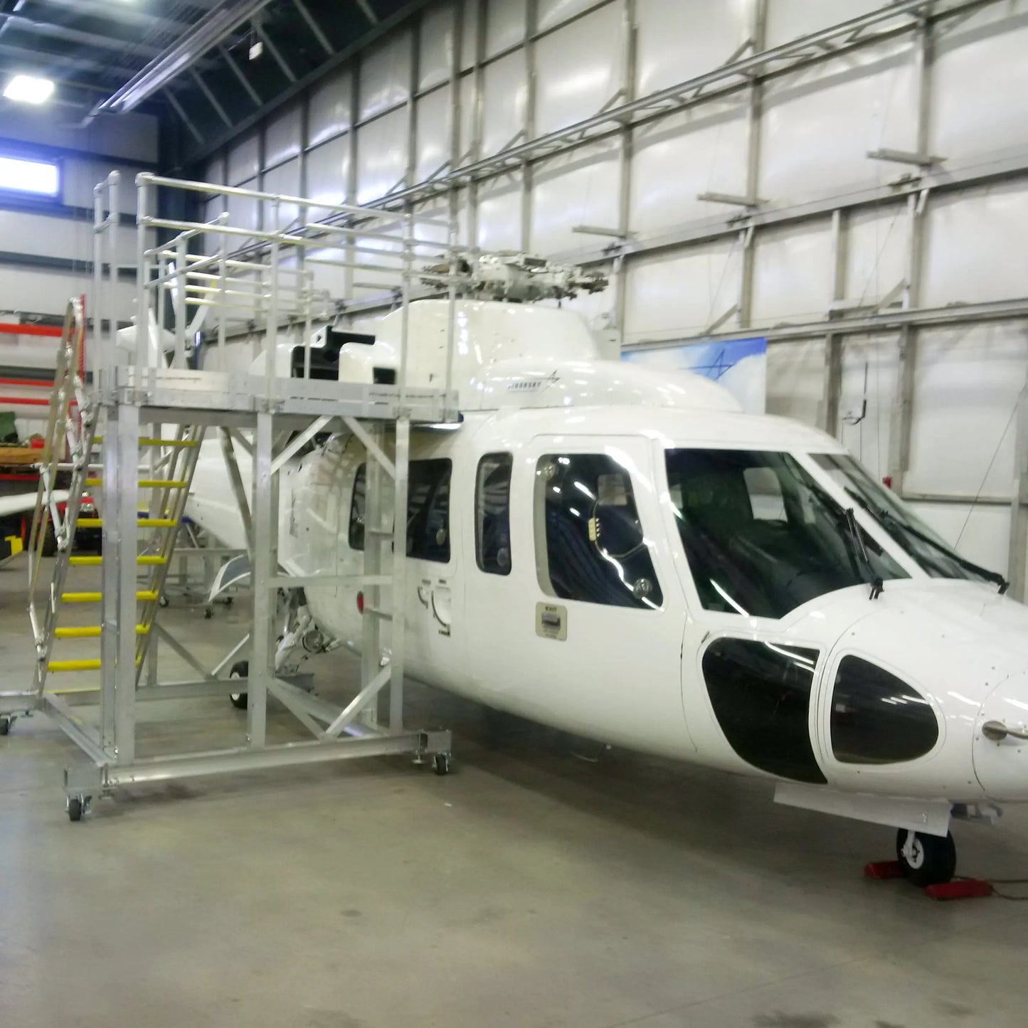 S-76 Maintenance Stands