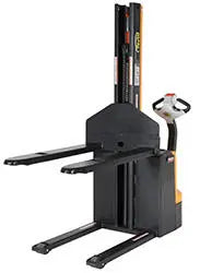 Narrow Mast Stacker with Powered Drive & Lift