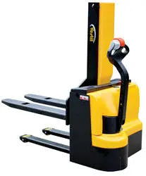 Narrow Mast Stacker with Powered Drive & Lift