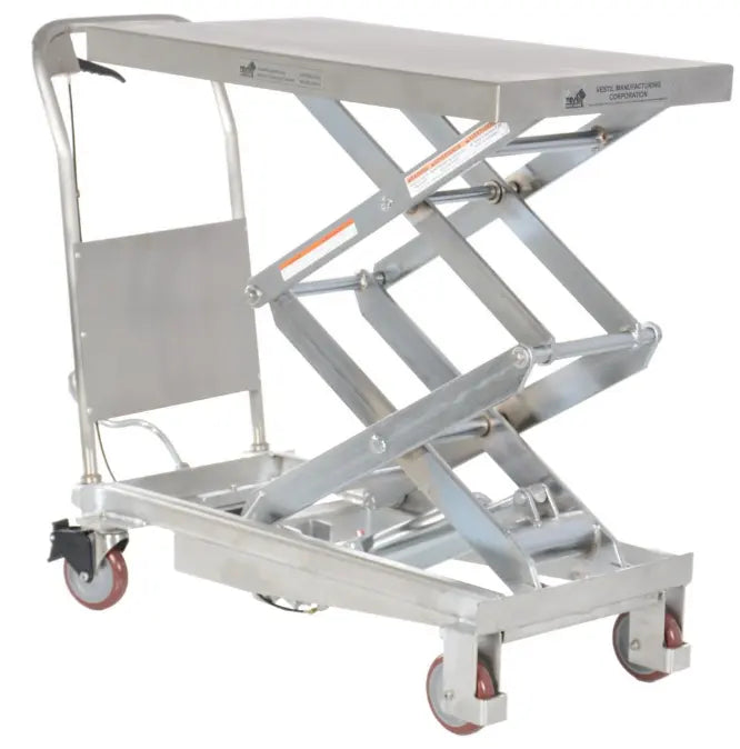 Stainless Steel Scissor Carts