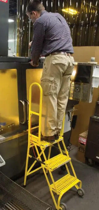 Stock N Store Steel Folding Ladders