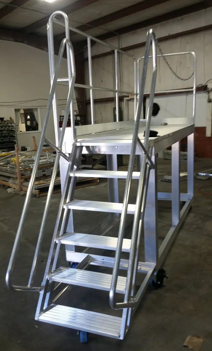 Truck Trailer Work Platform