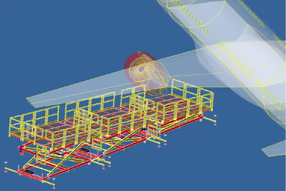 Wing Access Stands - Modular