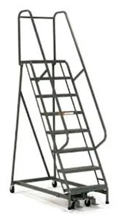 Safety Rolling Ladder 8 Plus Steps