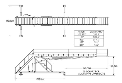 Commercial Aircraft Maintenance Stand