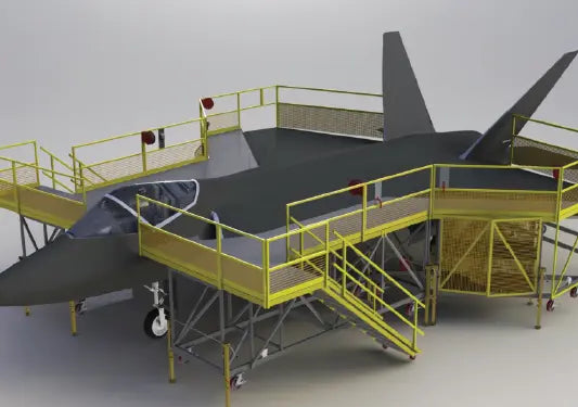 F-35 Wrap Around Maintenance Stand