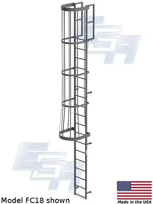 Fixed Vertical and Cage Ladders (FC & FC Series)
