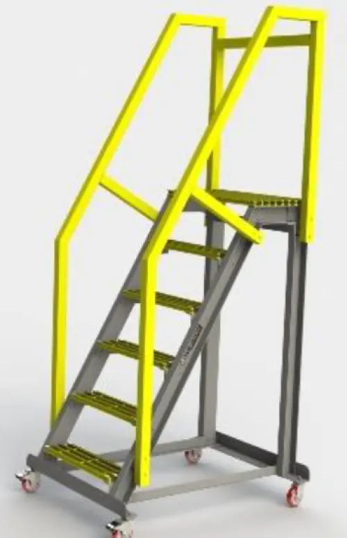 FRP Composite Rolling Ladder