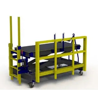 FRP Composite B4 Aircraft Maintenance Stand
