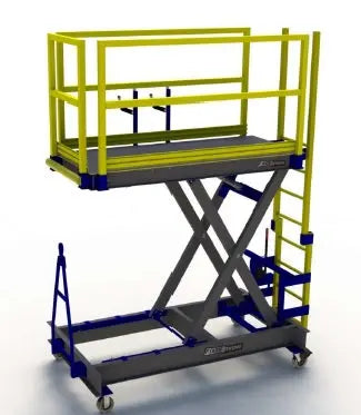 FRP Composite B4 Aircraft Maintenance Stand