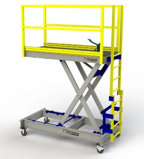 FRP Composite B4 Aircraft Maintenance Stand