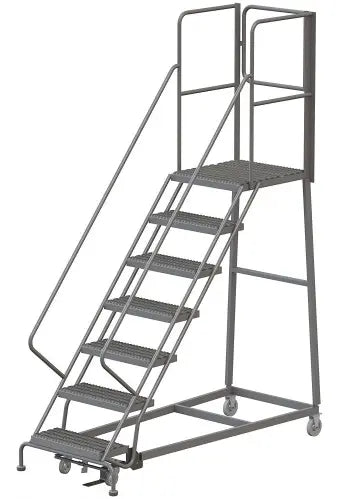 Gateway Rear Exit Rolling Ladder - Fabrication Authorities Intl. – FAI
