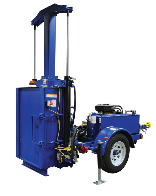 Mobile Gasoline Drum Crusher