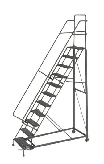 Heavy Duty Steel Rolling Ladder