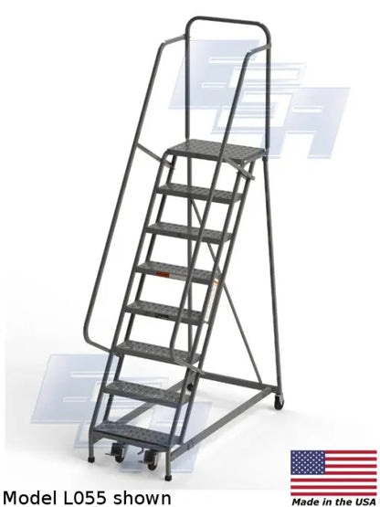 Safety Rolling Ladder 2 to 7 Steps