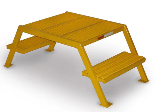 Mini Grated Ladder Crossover Ladders - Category - Fabrication Authorities International ...