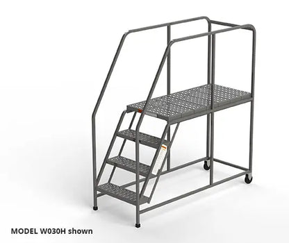 Mobile Work Platform Ladder