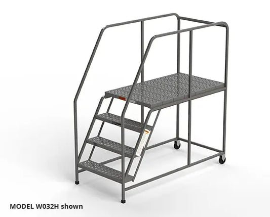 Mobile Work Platform Ladder