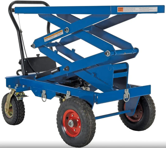 Pneumatic Tire Elevating Carts
