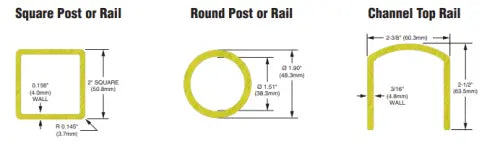 SAFRAIL™ & STRONGRAIL®  FRP Composite Handrail and Fencing Systems