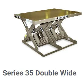 S35 Scissor Lifts - Extra Narrow, Double High, Double Wide
