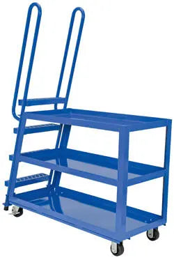 Stock picker Ladder carts