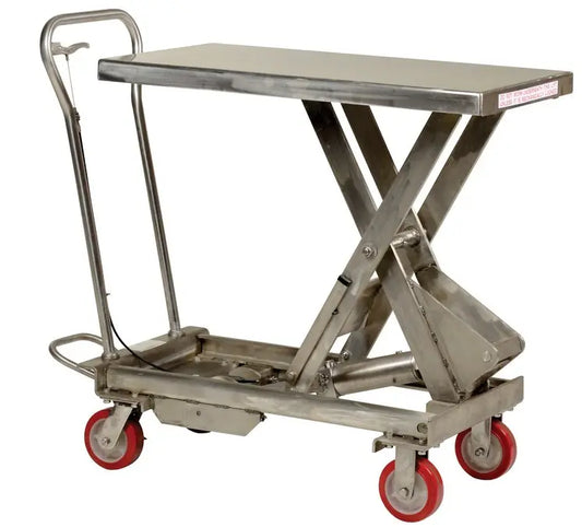 Stainless Steel Scissor Carts