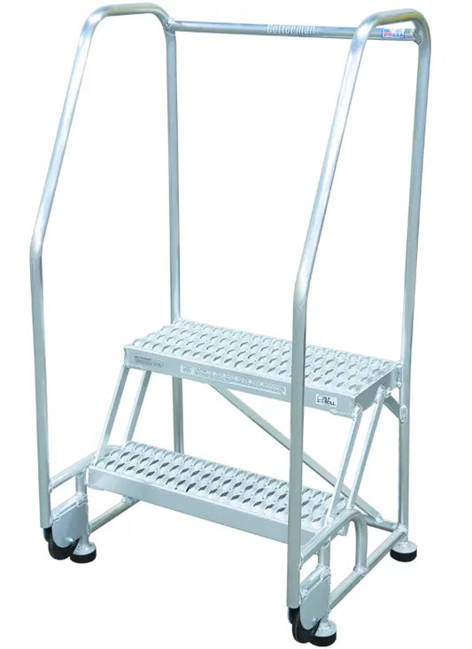 Stainless Steel Tilt and Roll Ladder