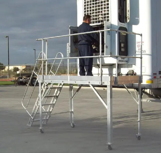Truck Trailer Work Platform