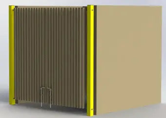 Trash Rack Flap Gate StrongGate - FRP Composite Trash / Enclosure Gate - FAI